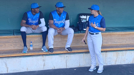 Rachel Balkovec makes historic debut with the Tampa Tarpons